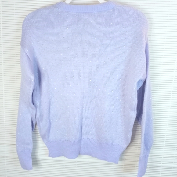 Vintage 80s NWT Adell Barre Butterfly Sweater Medium - Picture 5 of 9